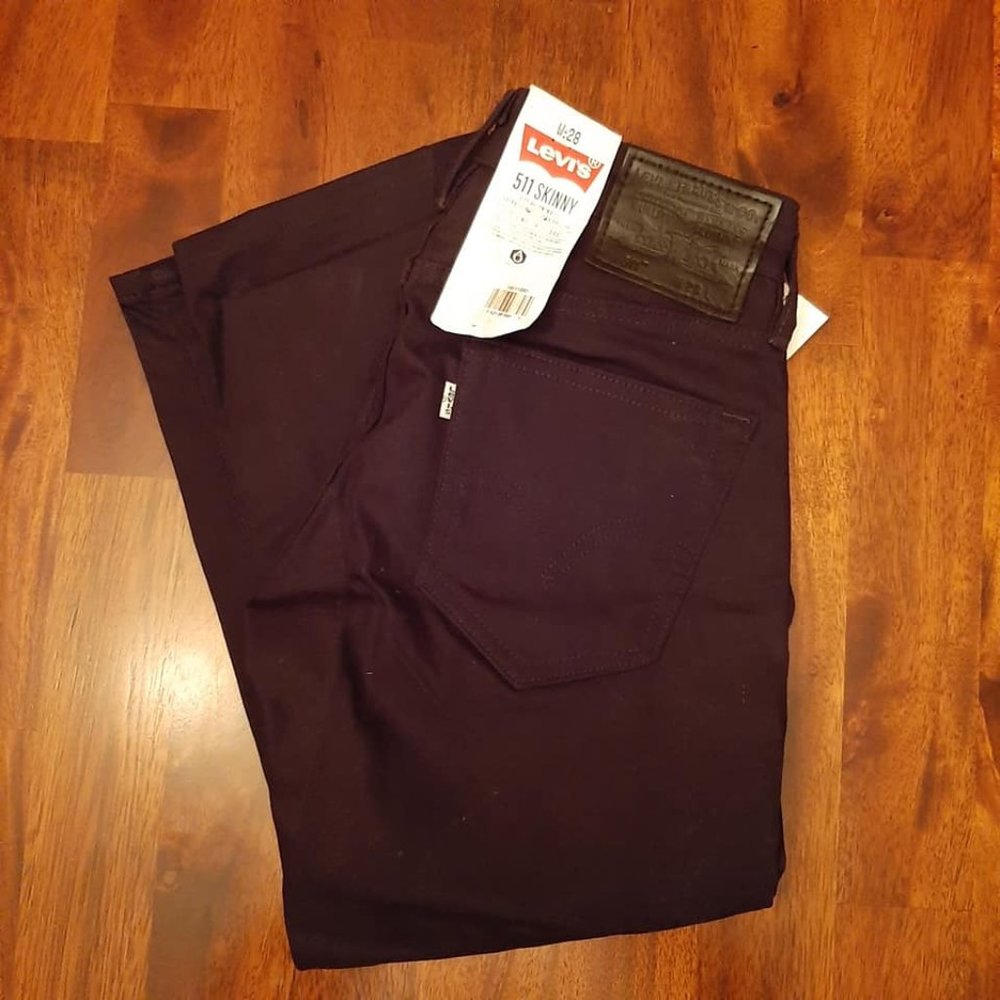 Kids Levis 511 Skinny Jeans - Size 28 Waist